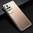 Luxury Aluminum Metal Back Cover and Silicone Frame Case JL1 for Xiaomi Redmi K50 5G