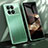 Luxury Aluminum Metal Back Cover and Silicone Frame Case JL1 for Xiaomi Redmi K70 Pro 5G Green