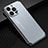 Luxury Aluminum Metal Back Cover and Silicone Frame Case JL2 for Apple iPhone 13 Pro