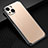 Luxury Aluminum Metal Back Cover and Silicone Frame Case JL2 for Apple iPhone 15