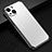 Luxury Aluminum Metal Back Cover and Silicone Frame Case JL2 for Apple iPhone 15