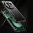 Luxury Aluminum Metal Back Cover and Silicone Frame Case JL2 for Oppo Find X6 5G