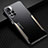 Luxury Aluminum Metal Back Cover and Silicone Frame Case JL2 for Xiaomi Poco X4 NFC Gold