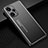 Luxury Aluminum Metal Back Cover and Silicone Frame Case JL2 for Xiaomi Redmi Note 12 Turbo 5G