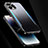 Luxury Aluminum Metal Back Cover and Silicone Frame Case JL3 for Apple iPhone 14 Pro