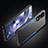 Luxury Aluminum Metal Back Cover and Silicone Frame Case JL3 for Huawei Honor 70 Pro 5G