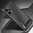 Luxury Aluminum Metal Back Cover and Silicone Frame Case JS2 for Xiaomi Redmi Note 12 5G