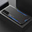 Luxury Aluminum Metal Back Cover and Silicone Frame Case M01 for Samsung Galaxy S22 5G