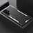 Luxury Aluminum Metal Back Cover and Silicone Frame Case M01 for Samsung Galaxy S24 Ultra 5G