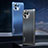 Luxury Aluminum Metal Back Cover and Silicone Frame Case M01 for Xiaomi Mi 11 Lite 4G