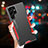 Luxury Aluminum Metal Back Cover and Silicone Frame Case M02 for Samsung Galaxy S22 Ultra 5G