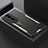 Luxury Aluminum Metal Back Cover and Silicone Frame Case PB1 for Huawei Honor 70 Pro+ Plus 5G Gold