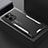 Luxury Aluminum Metal Back Cover and Silicone Frame Case PB1 for Huawei Honor 80 SE 5G