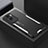 Luxury Aluminum Metal Back Cover and Silicone Frame Case PB1 for Huawei Honor X50i 5G