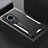 Luxury Aluminum Metal Back Cover and Silicone Frame Case PB1 for Huawei P60 Art