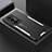 Luxury Aluminum Metal Back Cover and Silicone Frame Case PB1 for Vivo X70 Pro+ Plus 5G Silver