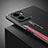 Luxury Aluminum Metal Back Cover and Silicone Frame Case PB1 for Vivo Y32t