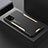 Luxury Aluminum Metal Back Cover and Silicone Frame Case PB1 for Vivo Y52s 5G Gold