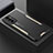 Luxury Aluminum Metal Back Cover and Silicone Frame Case PB1 for Vivo Y75 4G Gold