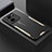 Luxury Aluminum Metal Back Cover and Silicone Frame Case PB1 for Xiaomi Mi 13T 5G Gold