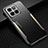 Luxury Aluminum Metal Back Cover and Silicone Frame Case PB1 for Xiaomi Mi 14 Pro 5G