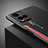 Luxury Aluminum Metal Back Cover and Silicone Frame Case PB2 for Vivo Y33T