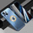 Luxury Aluminum Metal Back Cover and Silicone Frame Case with Mag-Safe Magnetic JL1 for Apple iPhone 14