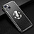 Luxury Aluminum Metal Back Cover and Silicone Frame Case with Mag-Safe Magnetic JL2 for Apple iPhone 13