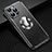 Luxury Aluminum Metal Back Cover and Silicone Frame Case with Mag-Safe Magnetic JL2 for Apple iPhone 14 Pro