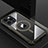 Luxury Aluminum Metal Back Cover and Silicone Frame Case with Mag-Safe Magnetic QC1 for Apple iPhone 14 Pro Max