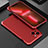 Luxury Aluminum Metal Cover Case 360 Degrees for Apple iPhone 14 Plus Red