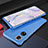 Luxury Aluminum Metal Cover Case 360 Degrees for Huawei Honor 50 5G Blue