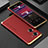 Luxury Aluminum Metal Cover Case 360 Degrees for Huawei Honor 60 Pro 5G Gold and Red