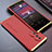 Luxury Aluminum Metal Cover Case 360 Degrees for Huawei Honor 80 5G Gold and Red