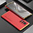 Luxury Aluminum Metal Cover Case 360 Degrees for Huawei Honor V40 5G Gold and Red