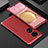 Luxury Aluminum Metal Cover Case 360 Degrees for Huawei P50 Red