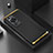 Luxury Aluminum Metal Cover Case 360 Degrees for Huawei P60 Gold and Black