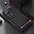 Luxury Aluminum Metal Cover Case 360 Degrees for Huawei P60 Purple