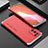 Luxury Aluminum Metal Cover Case 360 Degrees for Oppo K9 5G Silver and Red