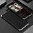 Luxury Aluminum Metal Cover Case 360 Degrees for Oppo Reno7 Pro 5G Silver and Black