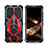 Luxury Aluminum Metal Cover Case 360 Degrees for Samsung Galaxy S24 Ultra 5G Red