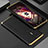 Luxury Aluminum Metal Cover Case 360 Degrees for Vivo X70 Pro 5G Gold and Black