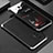 Luxury Aluminum Metal Cover Case 360 Degrees for Vivo X70t Silver and Black