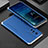 Luxury Aluminum Metal Cover Case 360 Degrees for Vivo X70t Silver and Blue