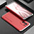 Luxury Aluminum Metal Cover Case 360 Degrees for Xiaomi Mi 11i 5G Silver and Red