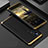 Luxury Aluminum Metal Cover Case 360 Degrees for Xiaomi Mi 12 5G Gold and Black