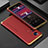 Luxury Aluminum Metal Cover Case 360 Degrees for Xiaomi Mi 12 5G Gold and Red