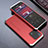 Luxury Aluminum Metal Cover Case 360 Degrees for Xiaomi Mi 13 5G Silver and Red