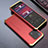 Luxury Aluminum Metal Cover Case 360 Degrees for Xiaomi Mi 13 Pro 5G Gold and Red