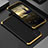 Luxury Aluminum Metal Cover Case 360 Degrees for Xiaomi Poco F4 5G Gold and Black